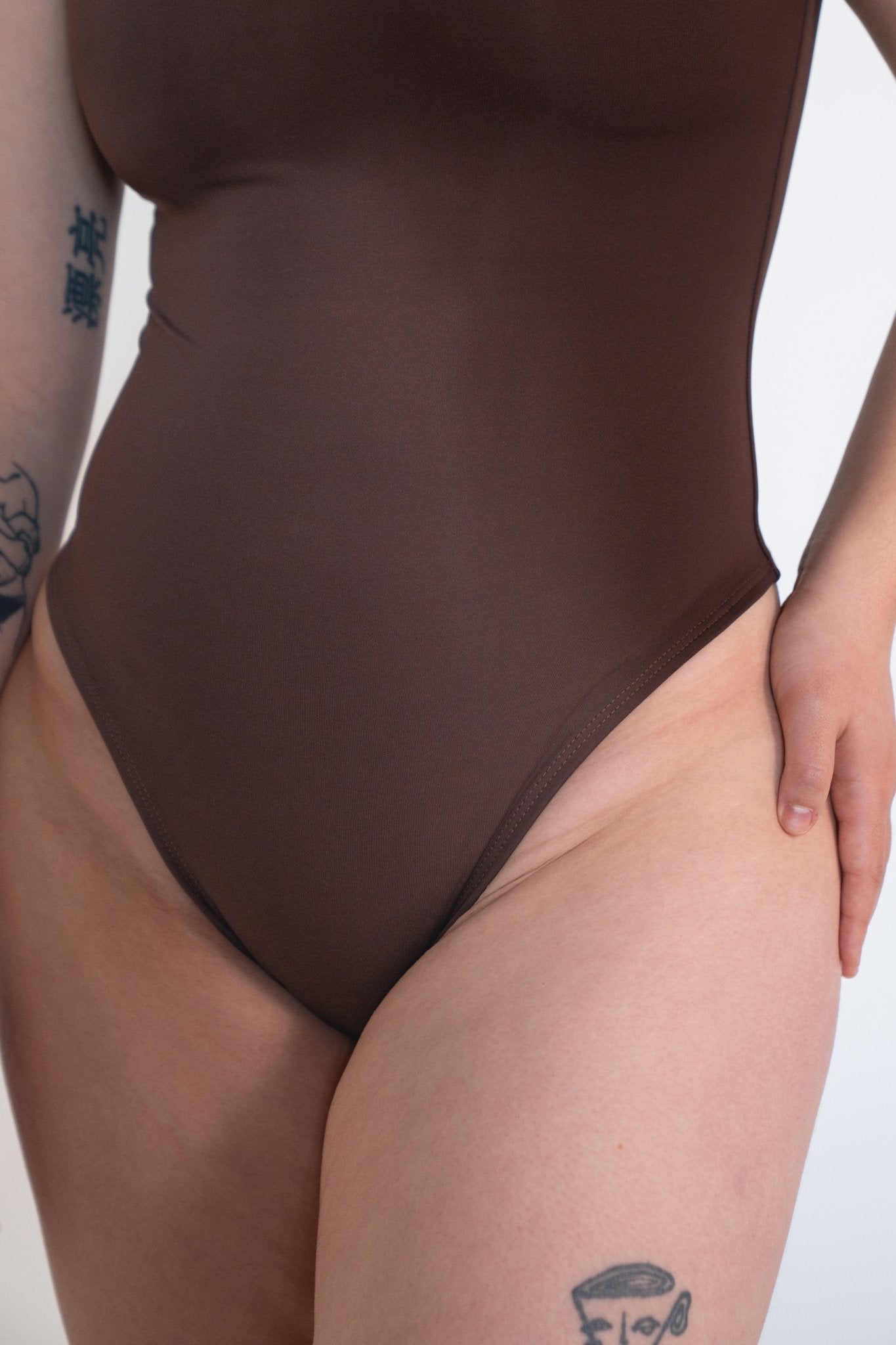 Rest Cycle - Syncing Bodysuit - Short Sleeve Crewneck - Atashe