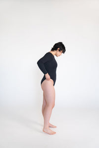Restart Cycle - Syncing Bodysuit - Long Sleeve Crewneck - bodysuit - Atashe