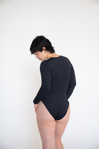 Restart Cycle - Syncing Bodysuit - Long Sleeve Crewneck - bodysuit - Atashe